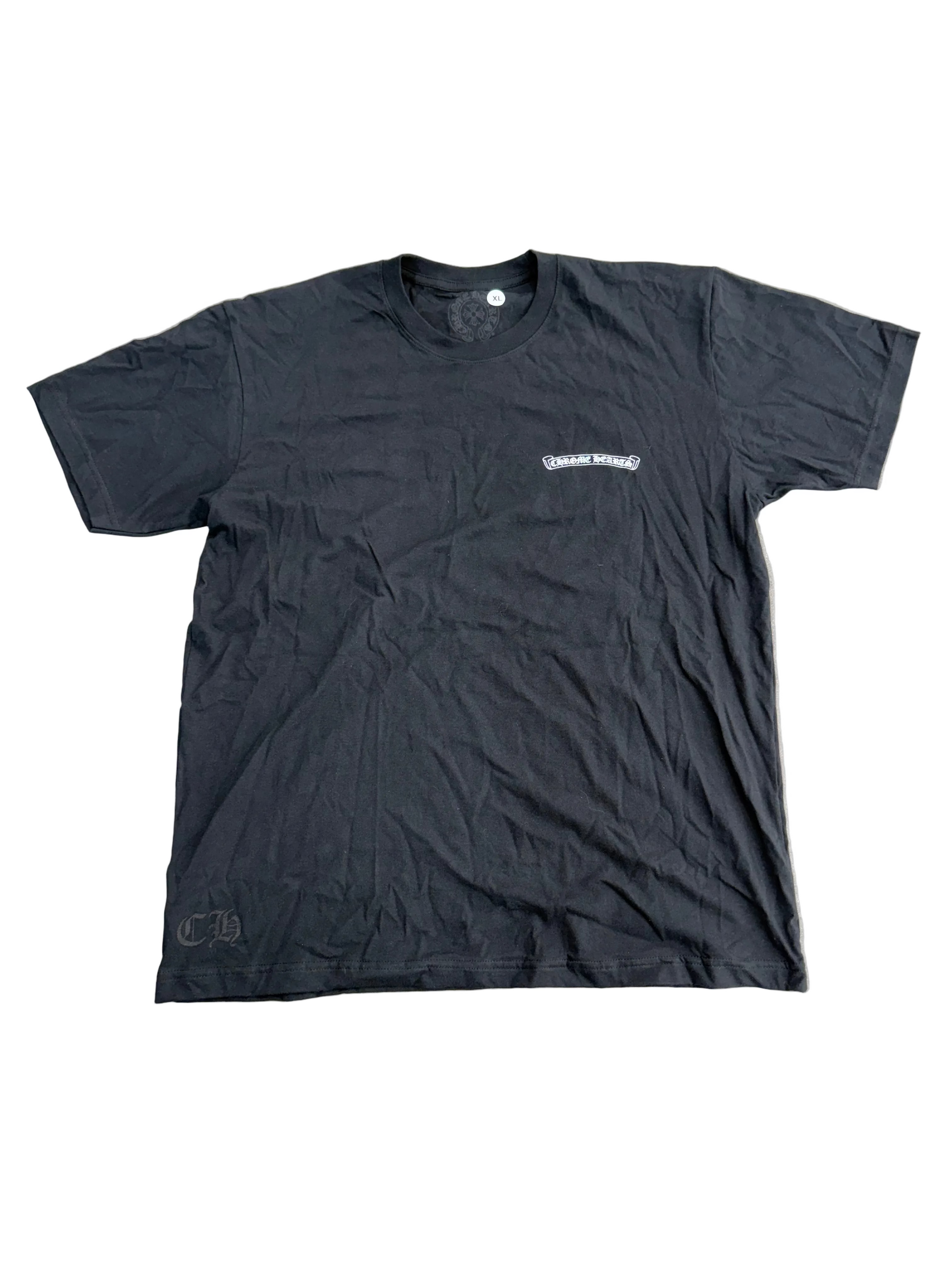 CHROME HEARTS WELCOME TO LAS VEGAS BLACK TEE