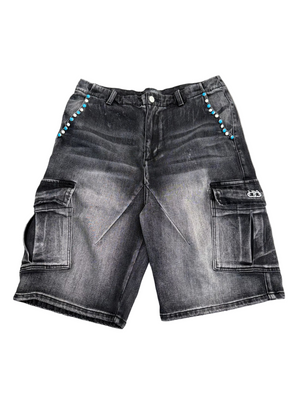 HAPPY MEMORIES DONT DIE HMDD OKC COLOSSAL DENIM JORTS