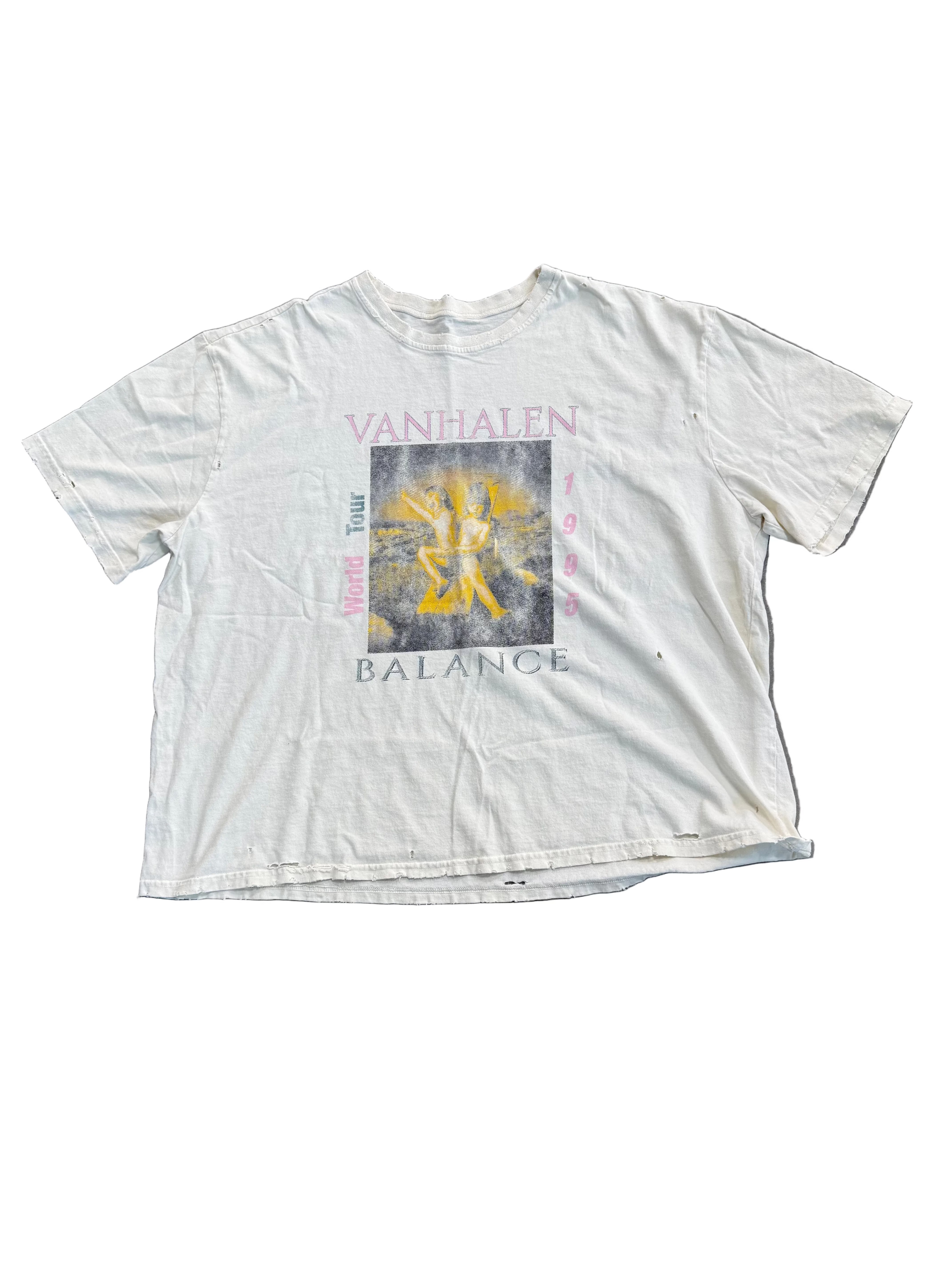 GOLD+VINTAGE GALLERY RASPBERRY HILLS VAN HALEN TEE