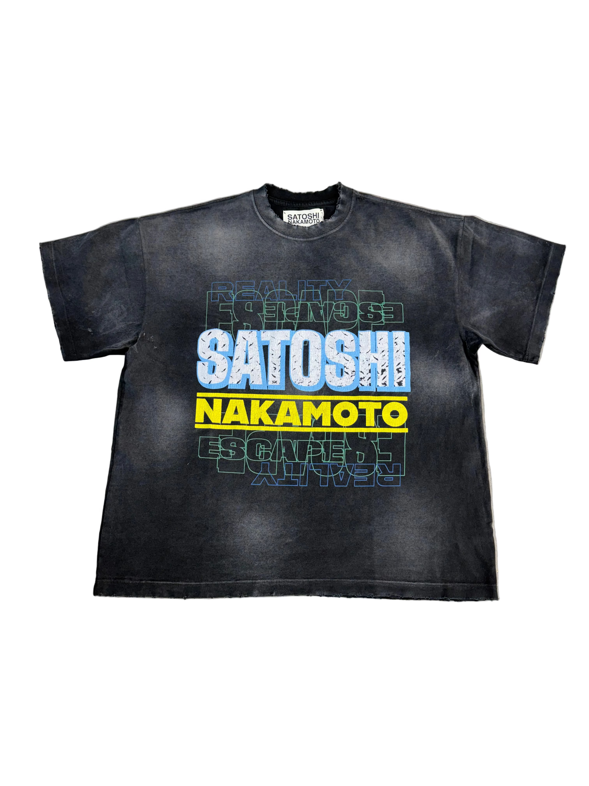 SATOSHI NAKAMOTO ESCAPE REALITY TEE