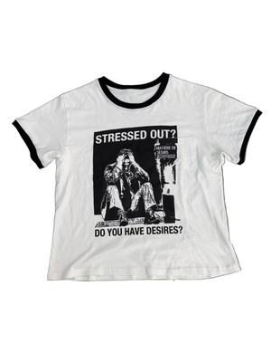 MATIERE DE DESIRES SAMPLE STRESSED OUT TEE