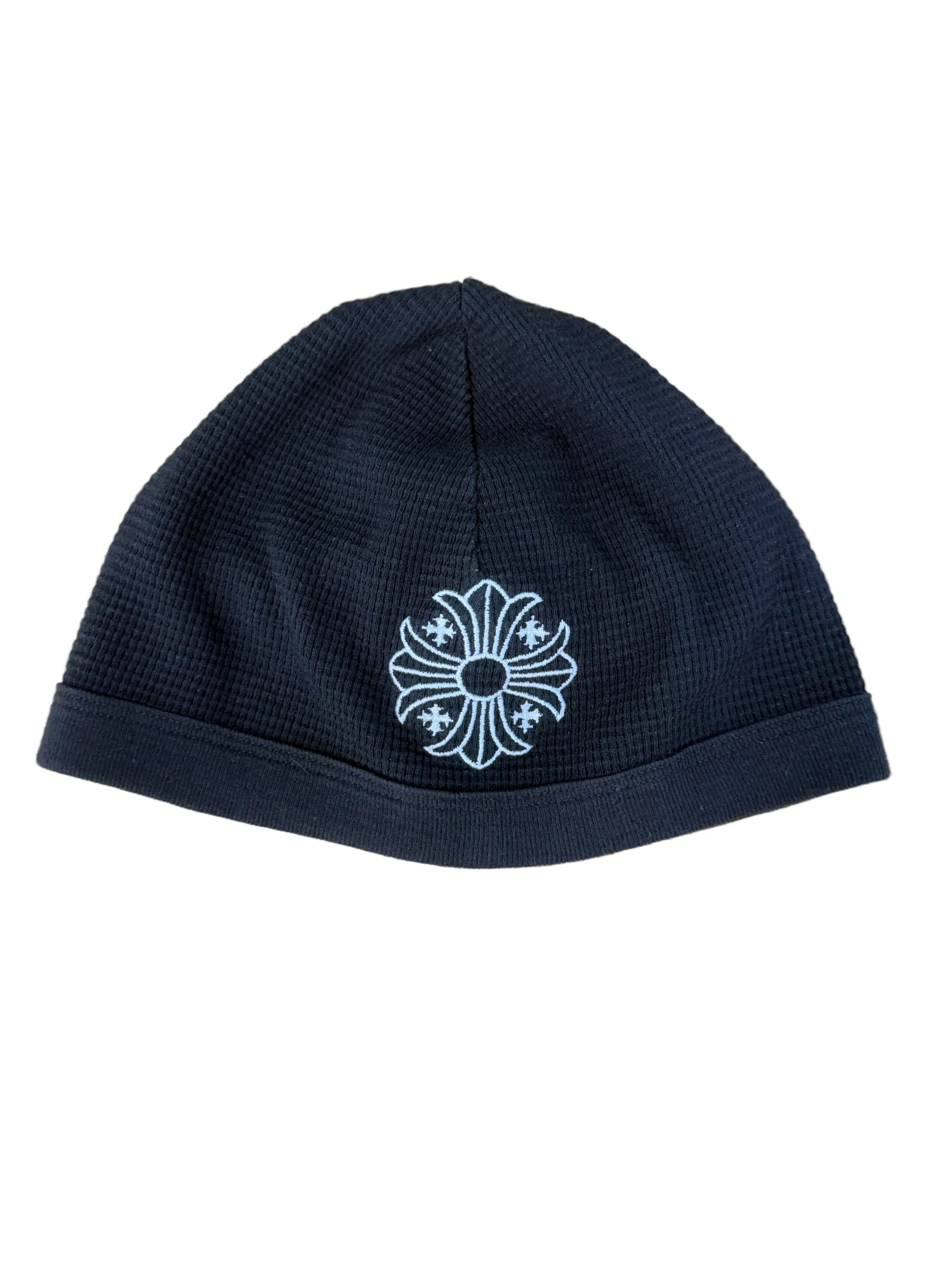 CHROME HEARTS CROSS MOTIF WAFFLE THERMAL BEANIE