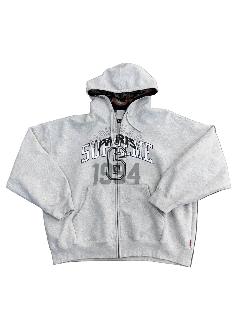 SUPREME X MAISON MARGIELA ZIP UP HOODIE