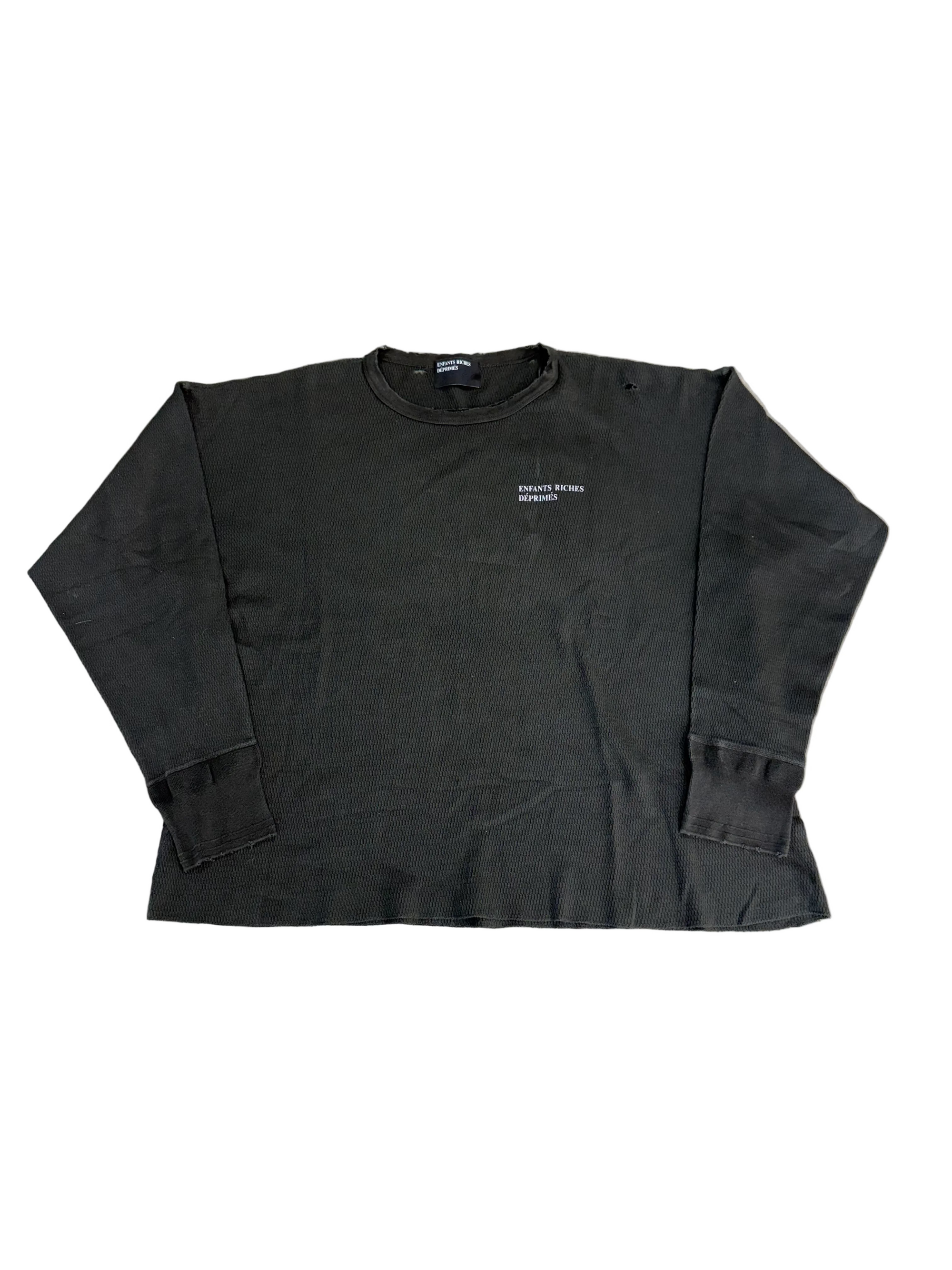 ENFANTS RICHES DEPRIMES CLASSIC LOGO DISTRESSED THERMAL