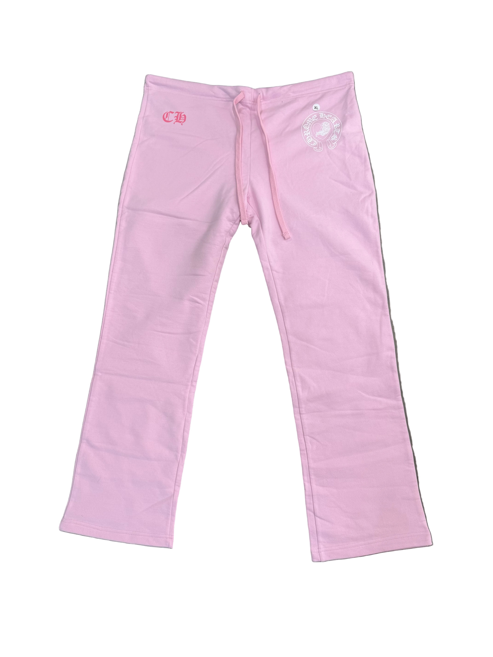 CHROME HEARTS MIAMI ART BASEL PINK TRACK PANTS