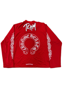 CHROME HEARTS MATTY BOY FORM LONG SLEEVE WARM UP JERSEY