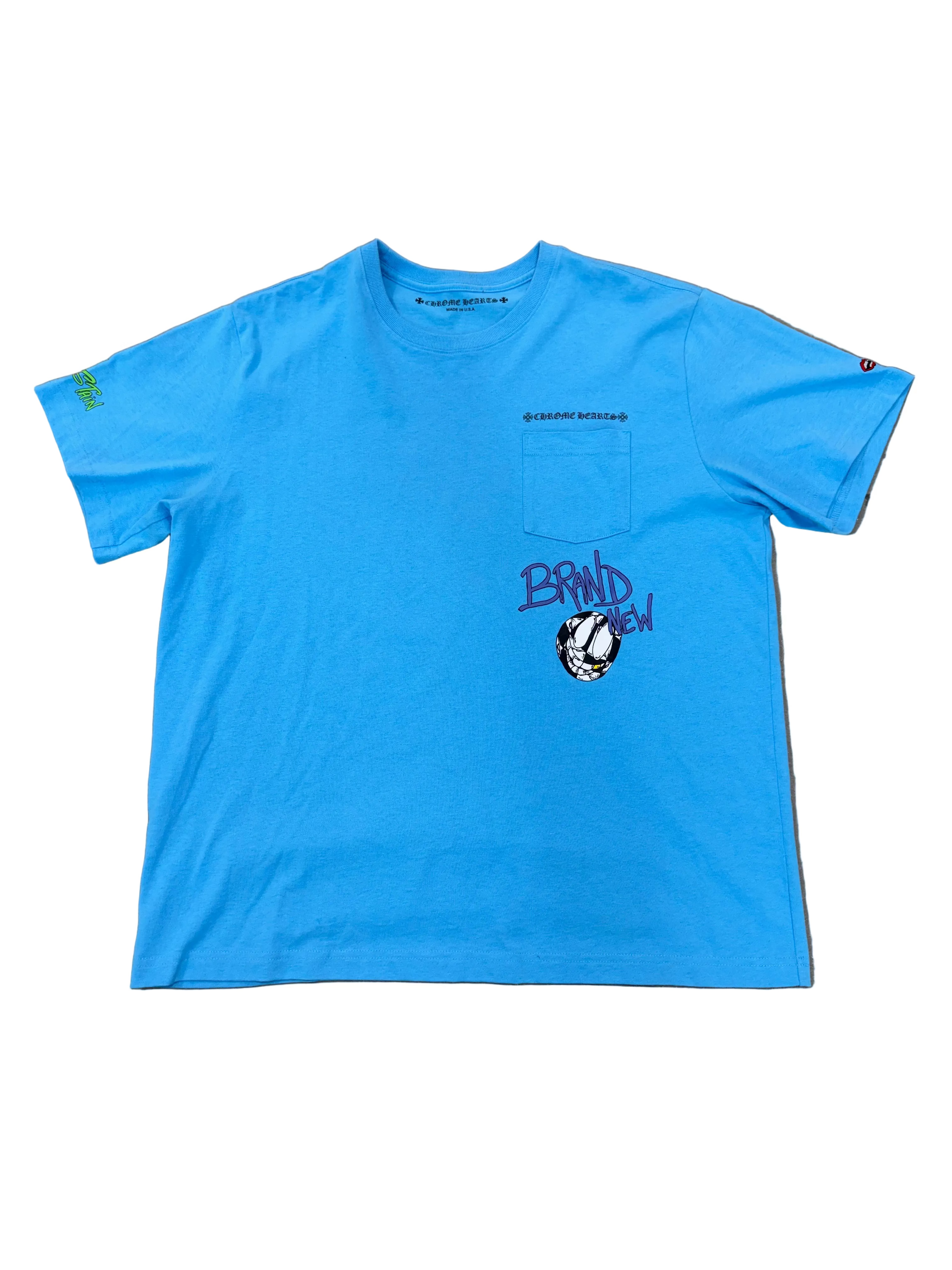 CHROME HEARTS MATTY BOY BRAIN STAIN TEE