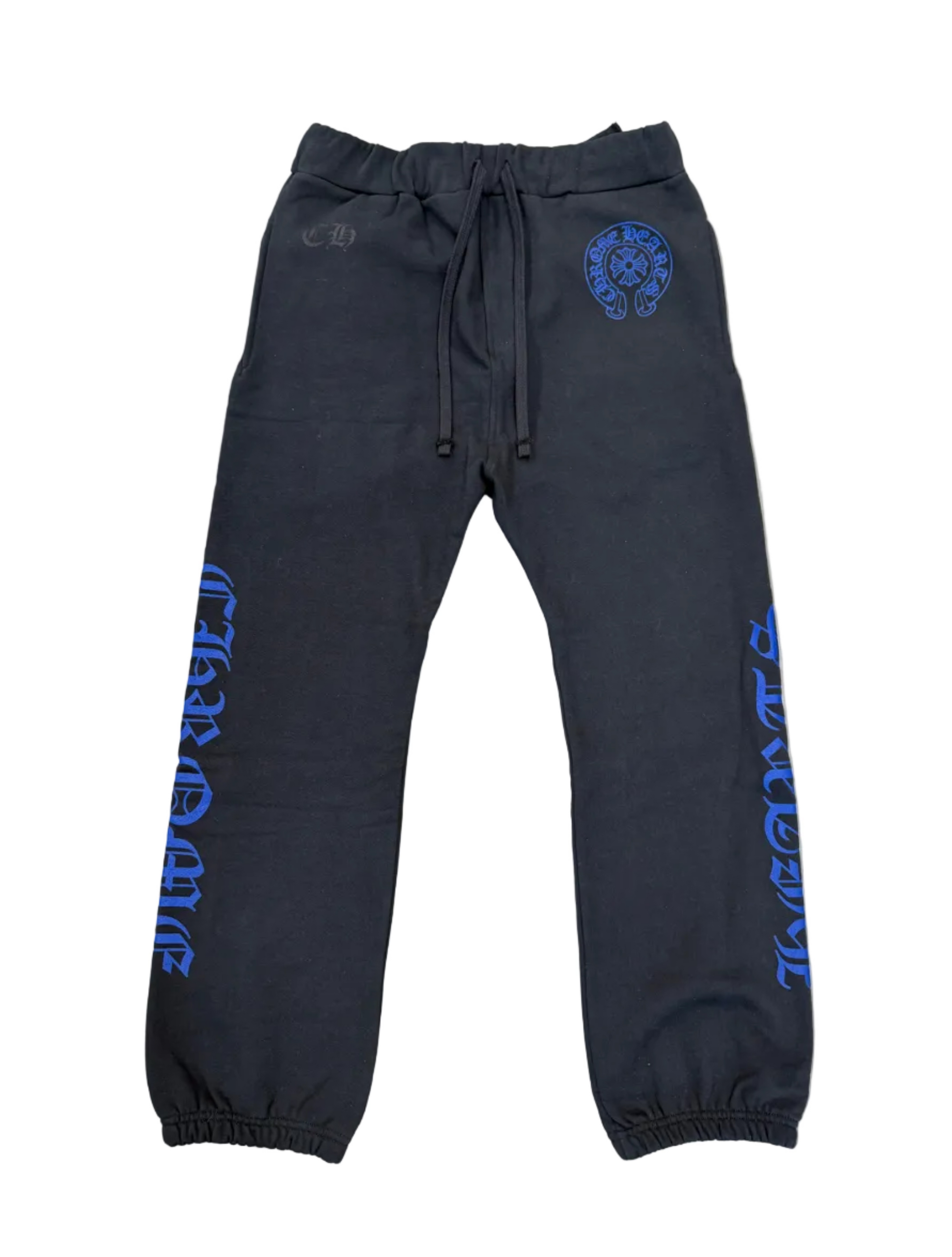 CHROME HEARTS BLUE HORSESHOE SWEATPANTS
