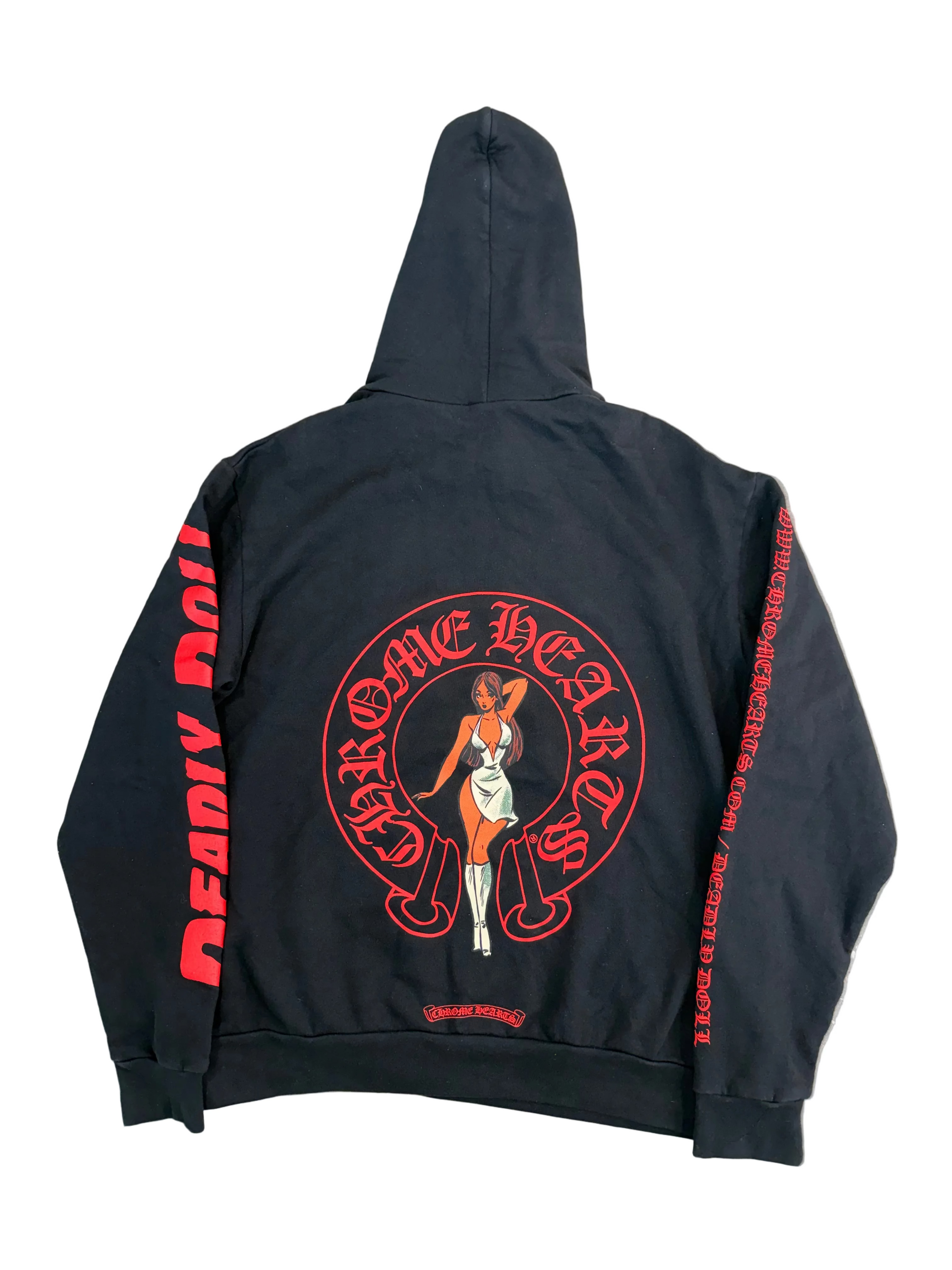 CHROME HEARTS DEADLY DOLL ONLINE EXCLUSIVE HOODIE