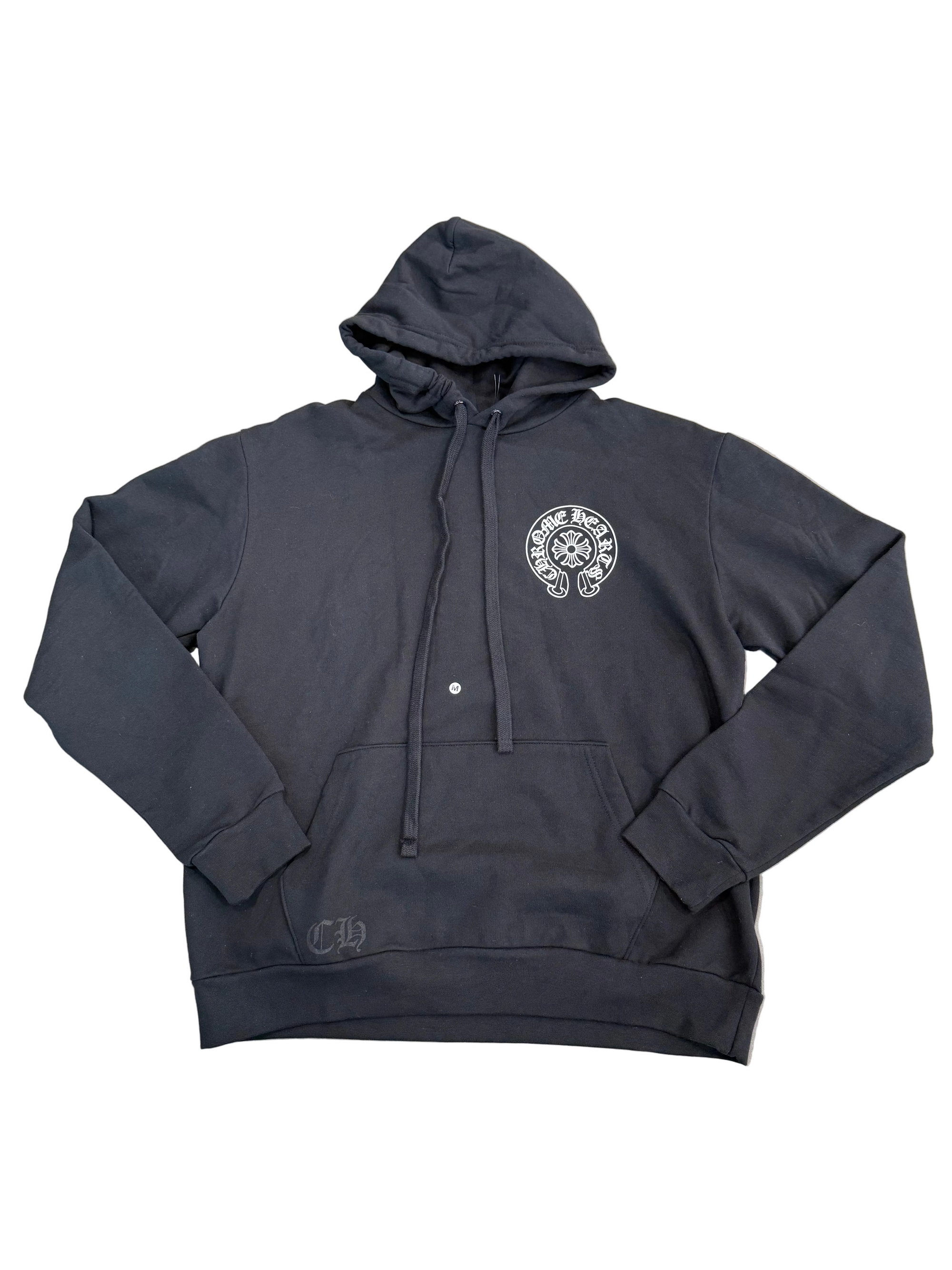 CHROME HEARTS HORSESHOE LOGO PARIS HOODIE