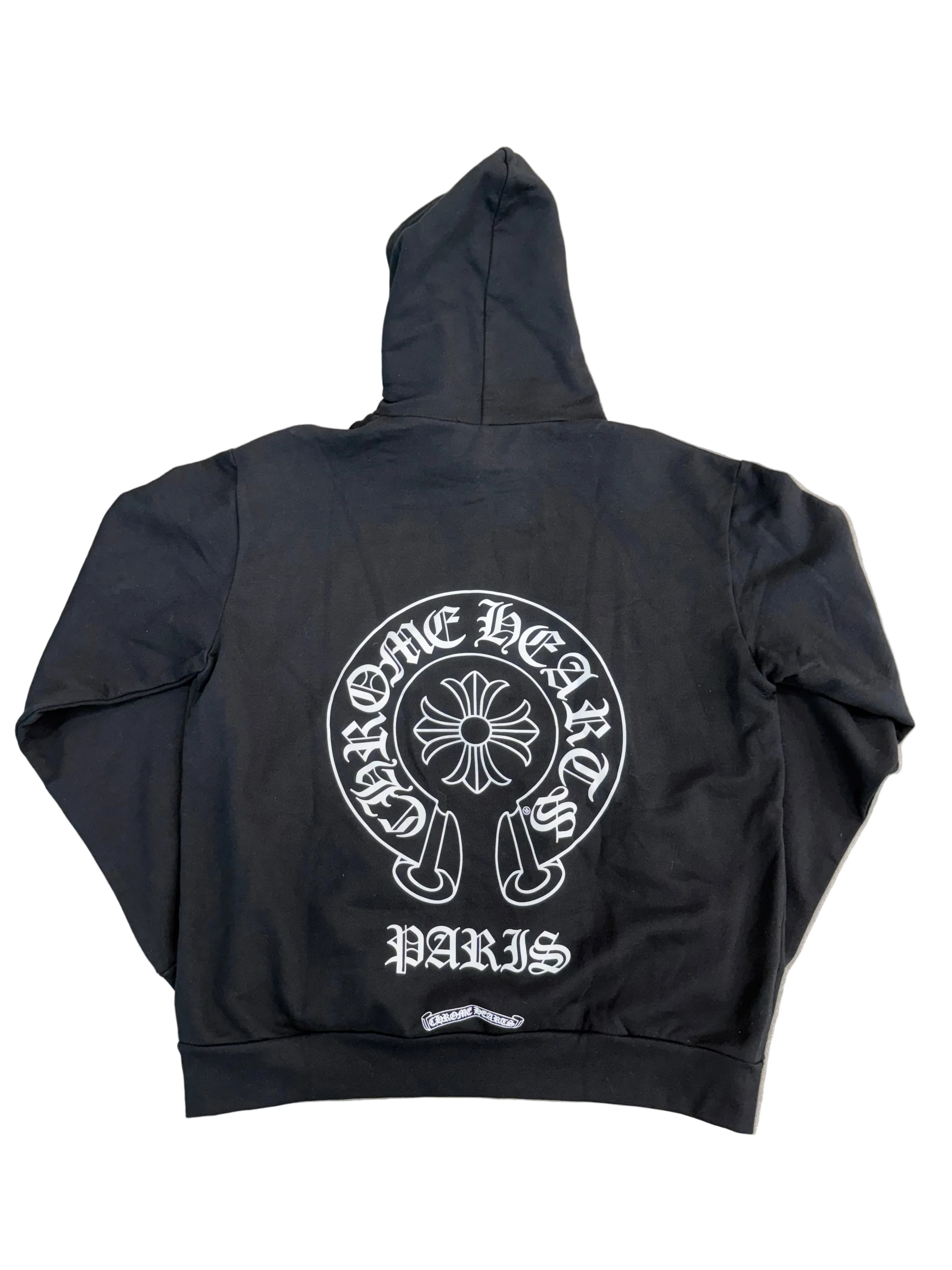 CHROME HEARTS HORSESHOE LOGO PARIS HOODIE