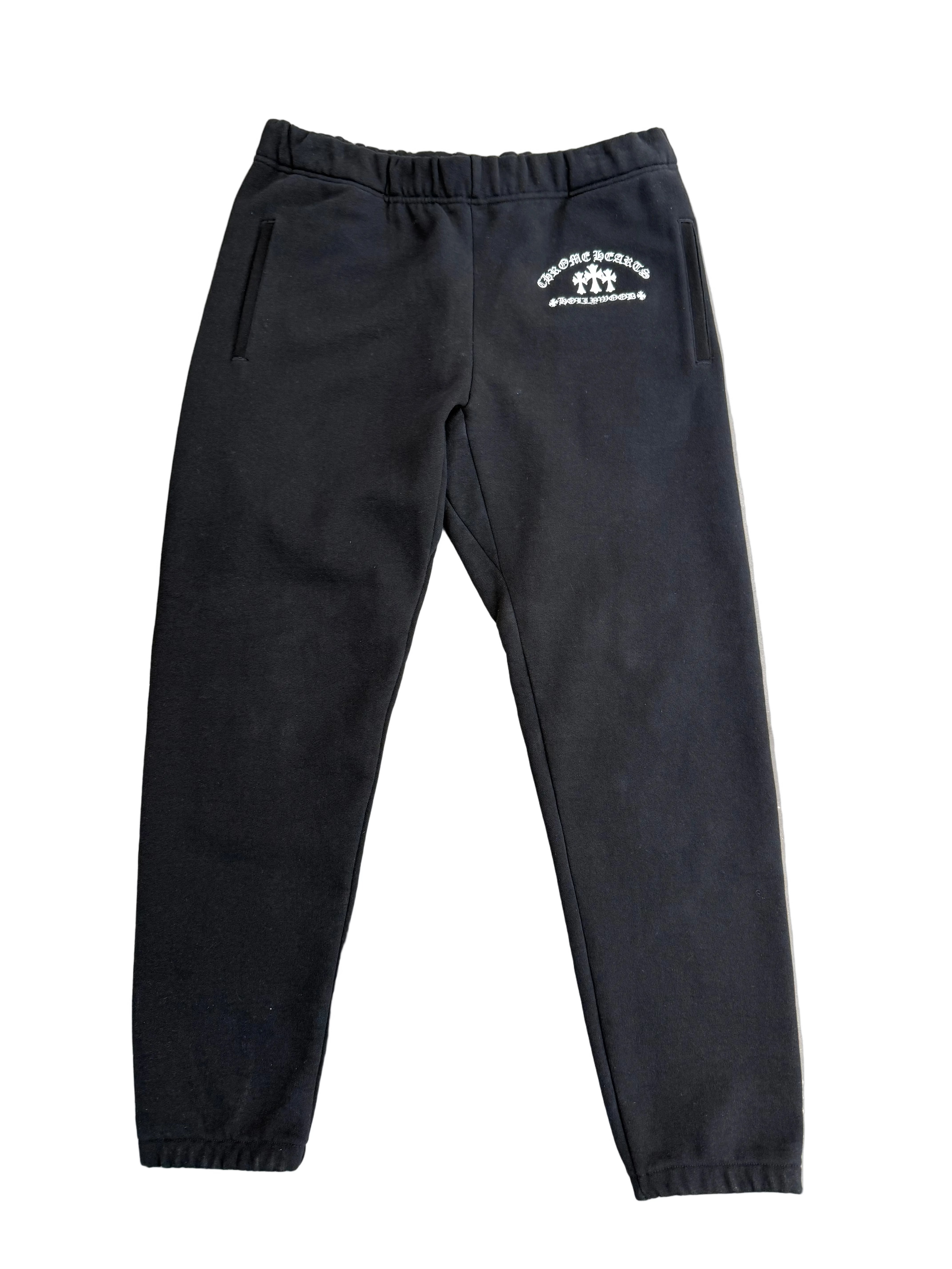 CHROME HEARTS HOLLYWOOD TRIPLE CROSS SWEATPANTS