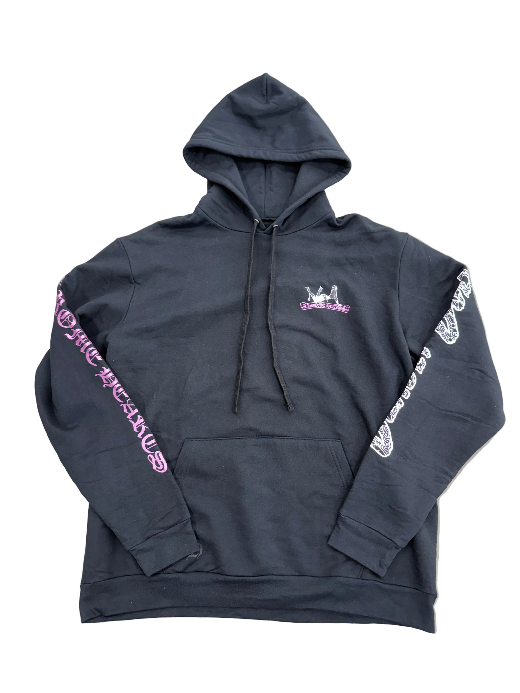 CHROME HEARTS DEADLY DOLL CROSS GRAPHIC HOODIE