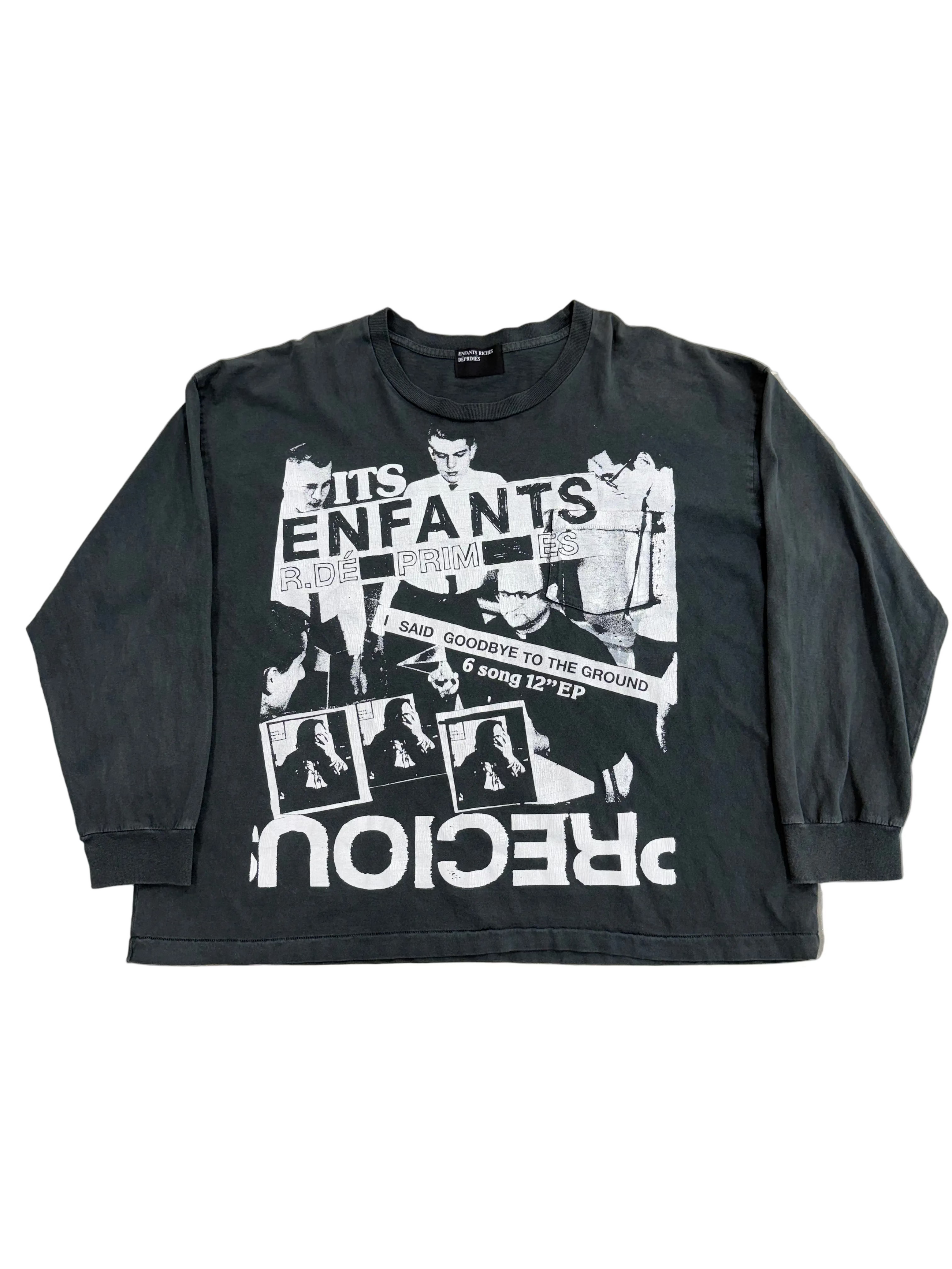 ENFANTS RICHES DEPRIMES SAY GOODBYE TO GROUND LONG SLEEVE TEE