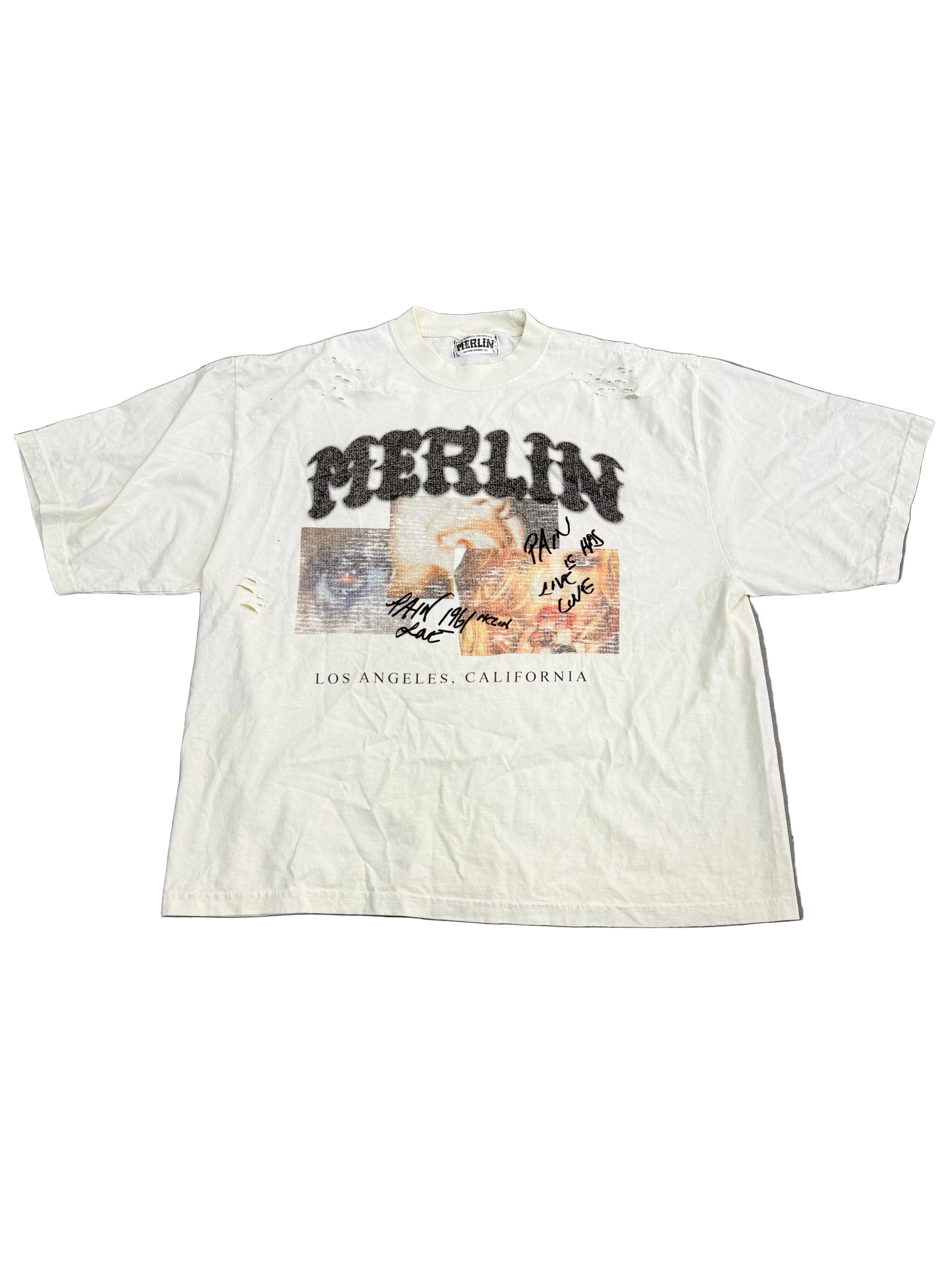 MERLINS FATHER FACIAL SCAN TEE