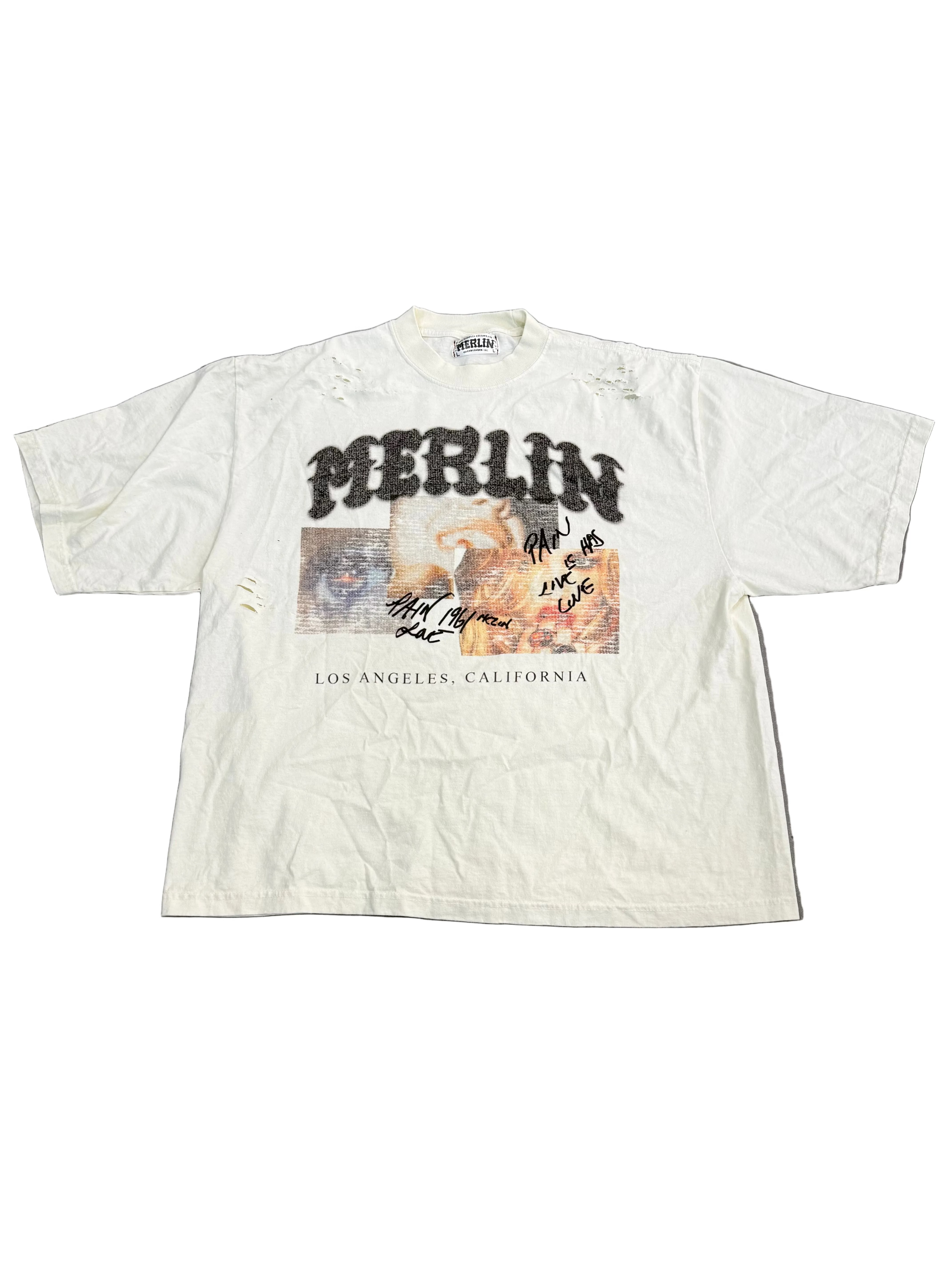 MERLINS FATHER FACIAL SCAN TEE