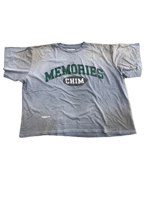 HAPPY MEMORIES DONT DIE HMDD HEATHER GREY COLLEGE TEE
