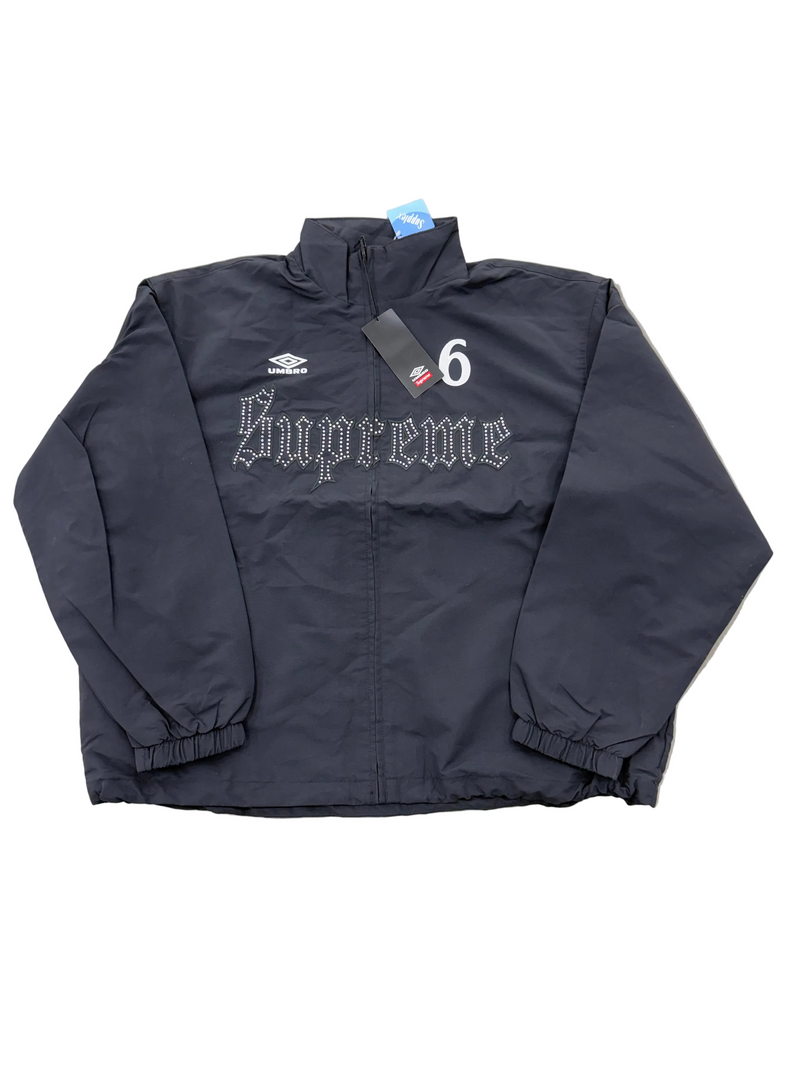 SUPREME X UMBRO RHINESTONE TRACK JACKET