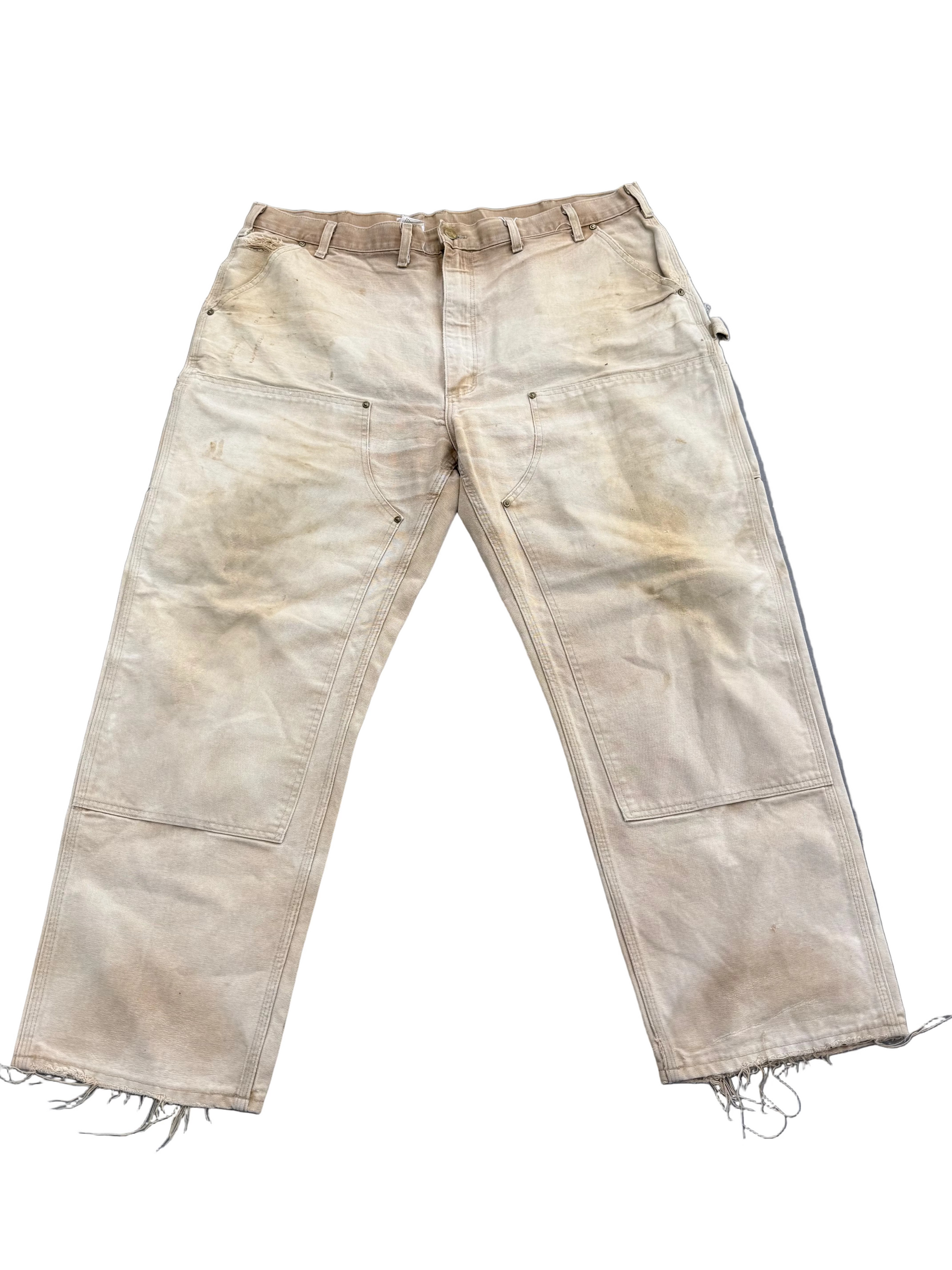 VINTAGE CARHARTT DOUBLE KNEE KHAKI PANTS