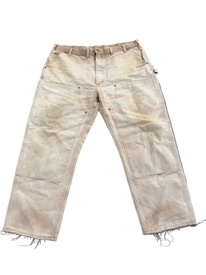 VINTAGE CARHARTT DOUBLE KNEE KHAKI PANTS