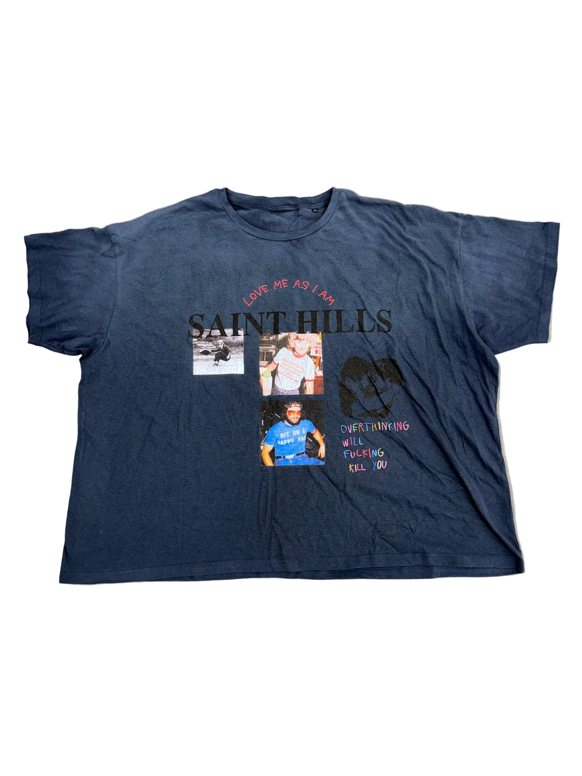 SAINT HILLS NAVY HOLLYWOOD TEE