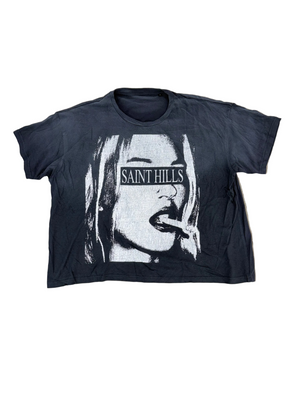 SAINT HILLS VINTAGE BLACK SMOKER TEE