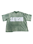 SATOSHI NAKAMOTO IMPACT LOGO TEE