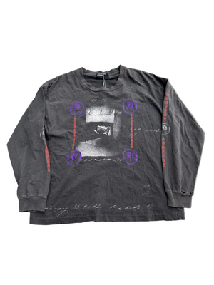 ENFANTS RICHES DEPRIMES BATHROOM STALL LONGSLEEVE TEE