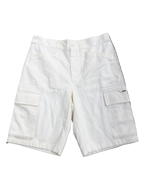 LOUIS VUITTON WHITE CARGO SHORTS