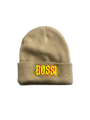 BOSSI TAN BEANIE