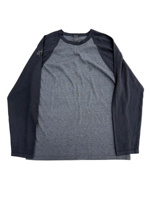 CHROME HEARTS SILK BLEND CROSS PATCH LONGSLEEVE TEE