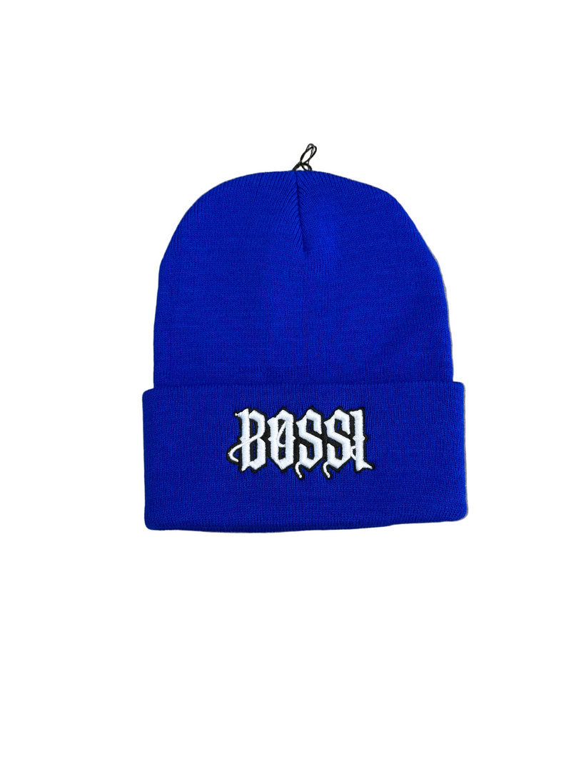 BOSSI BLUE BEANIE