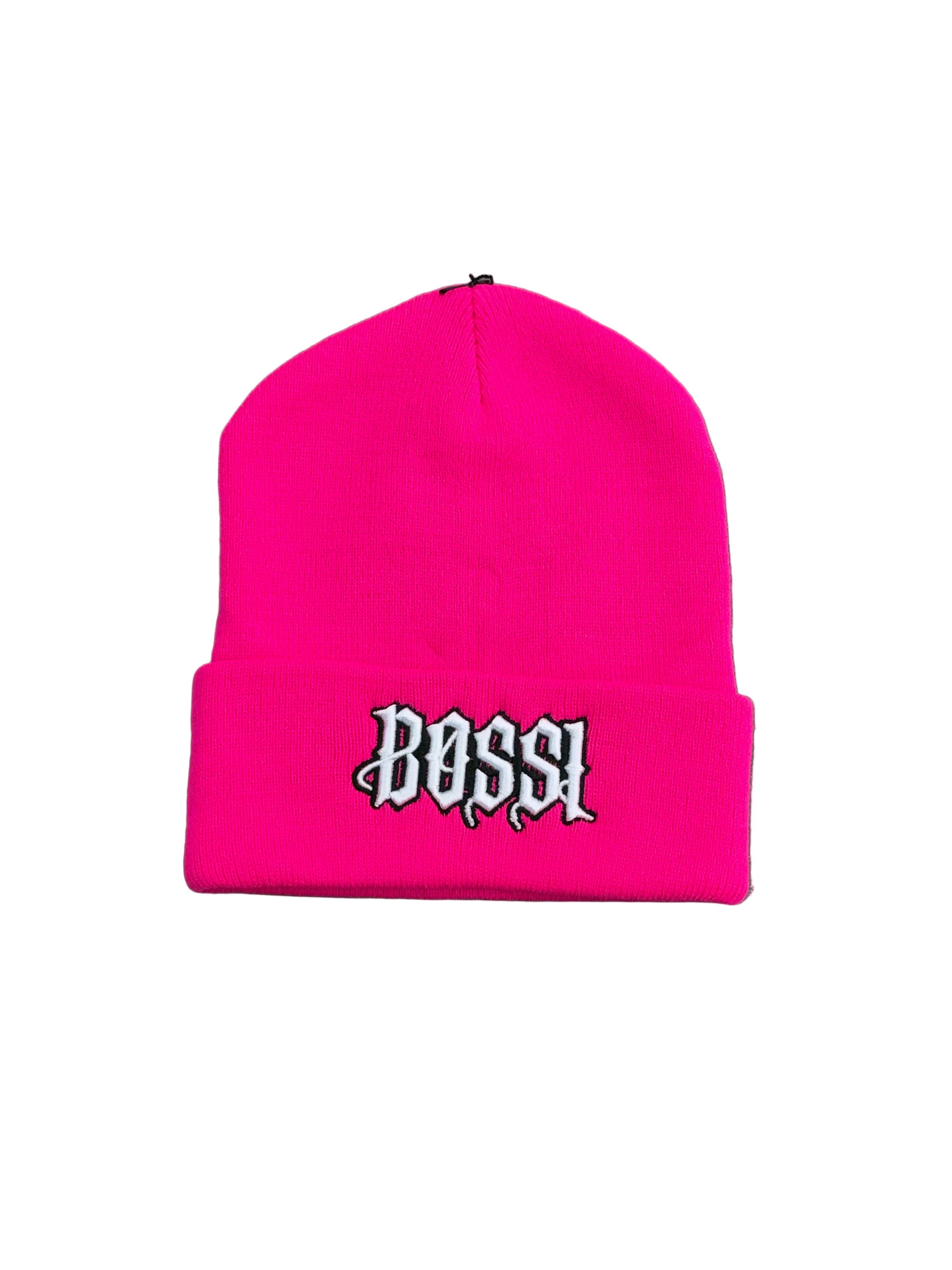 BOSSI PINK BEANIE