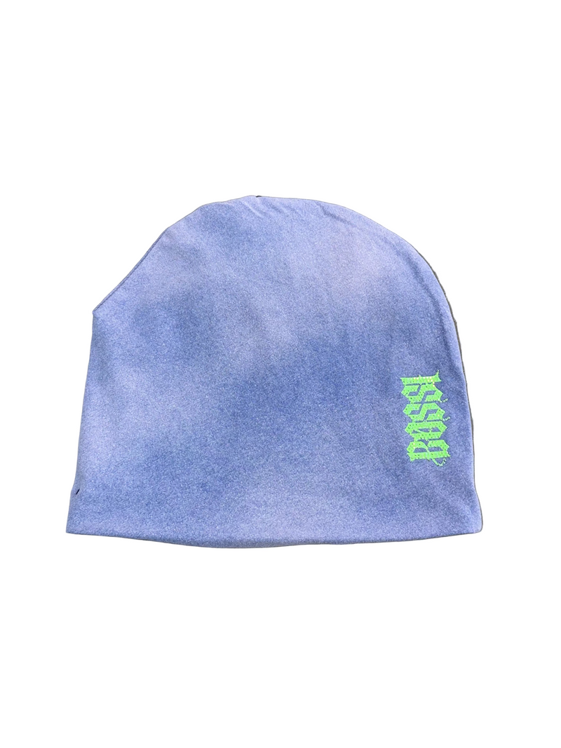 BOSSI PURPLE GREEN BEANIE