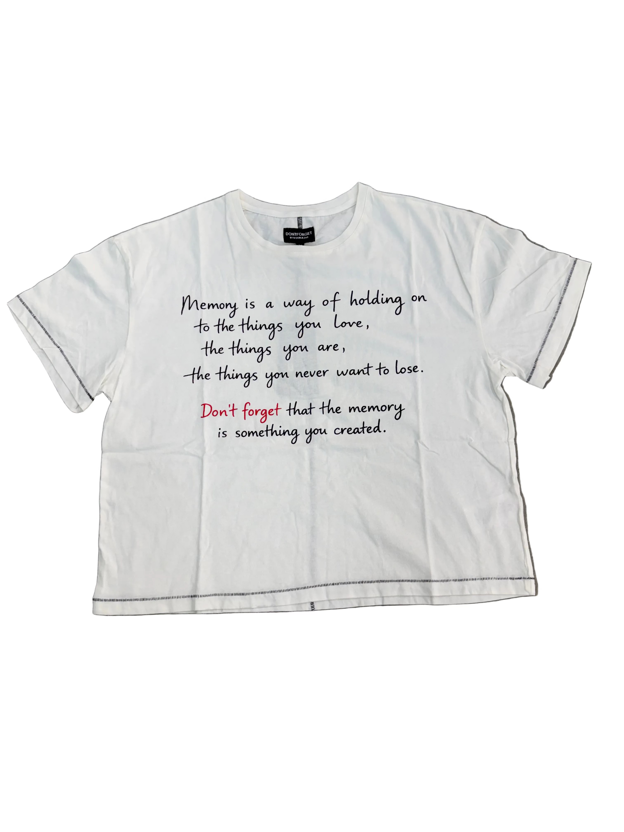 N’OUBLIE PAS KEEPSAKE TEE