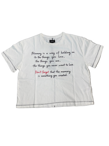 N’OUBLIE PAS KEEPSAKE TEE