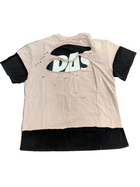 N’OUBLIE PAS DOUBLE LAYER LOGO TEE