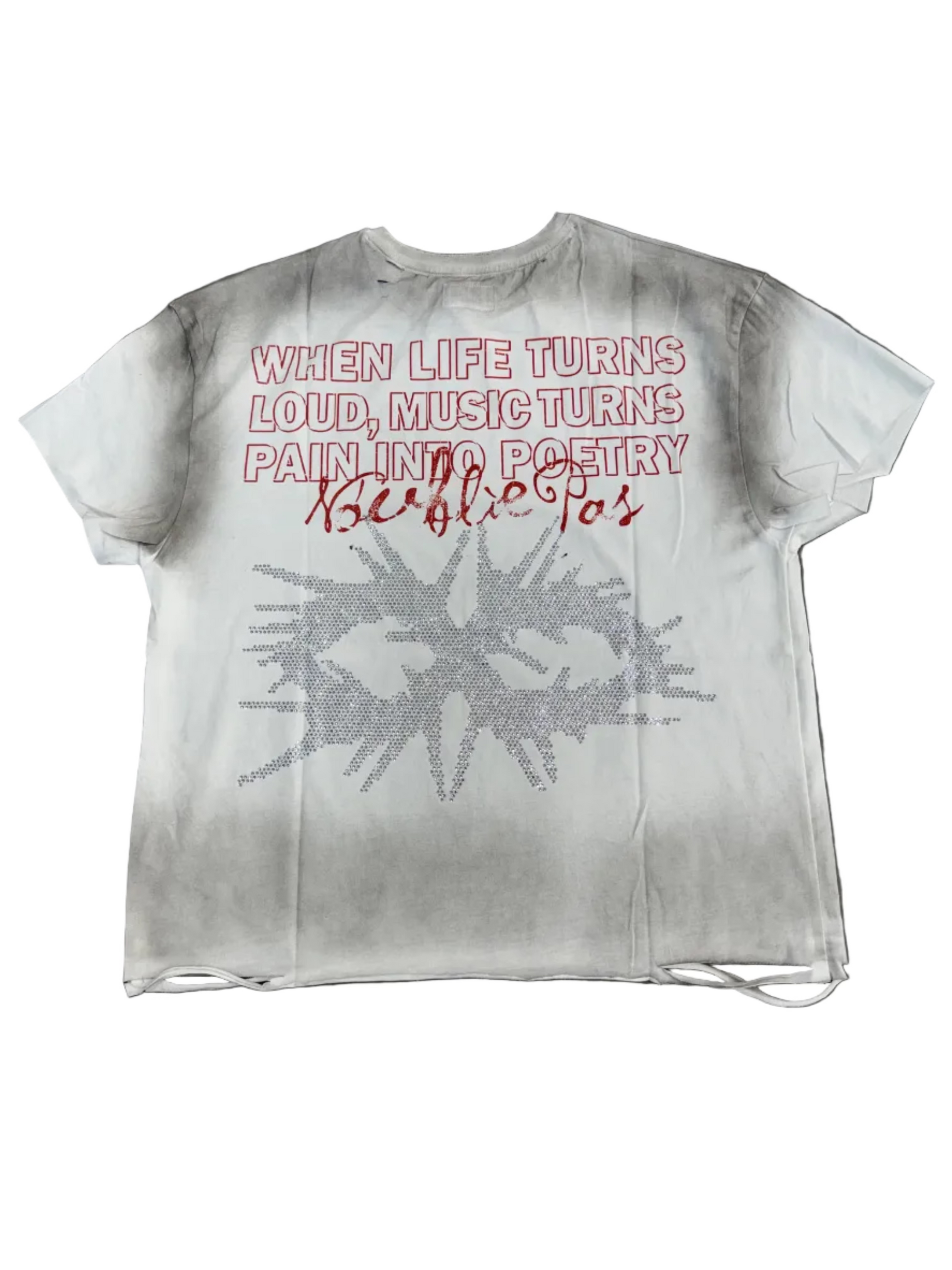 N’OUBLIE PAS WHITE TELEPHONE TEE