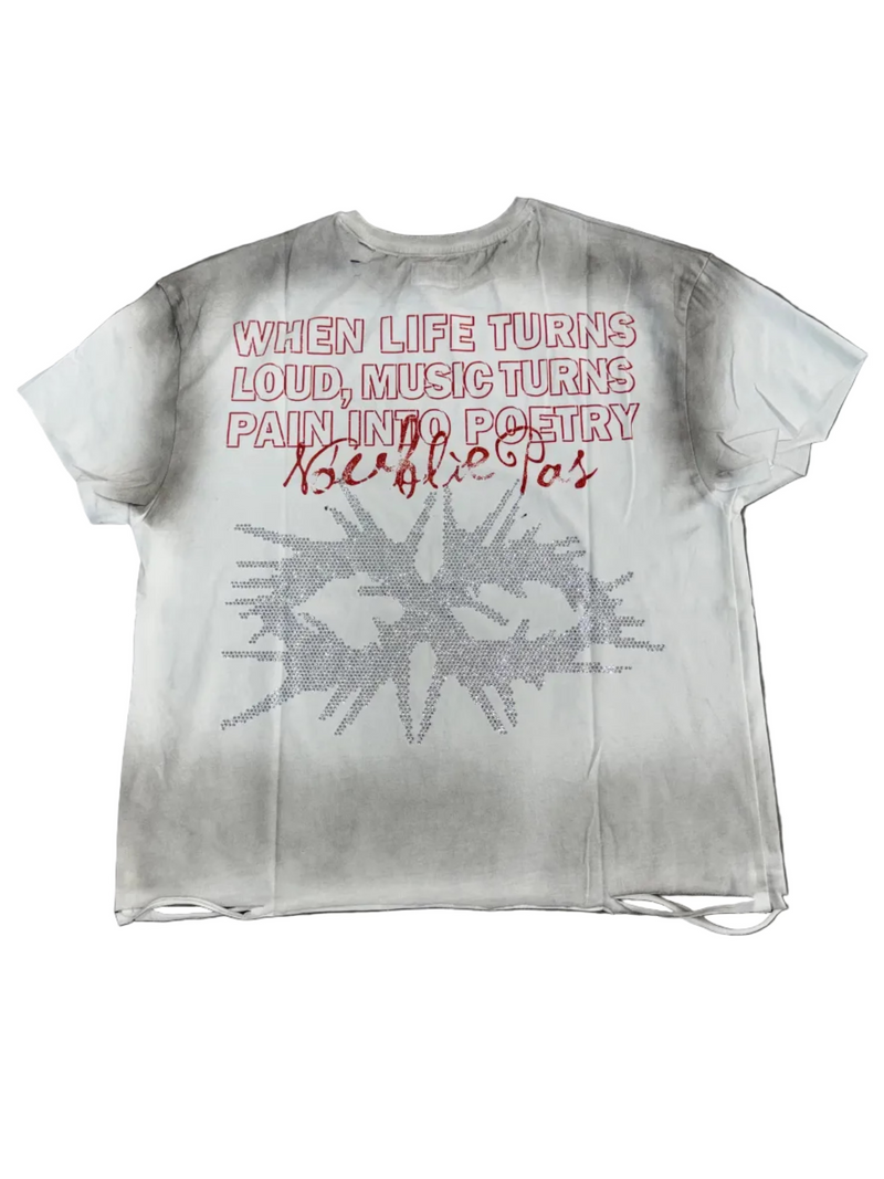 N’OUBLIE PAS WHITE TELEPHONE TEE