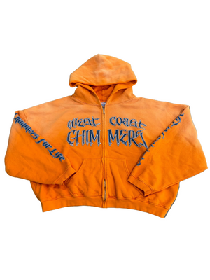 HAPPY MEMORIES DONT DIE HMDD WEST COAST CHIMMERS ZIP UP HOODIE