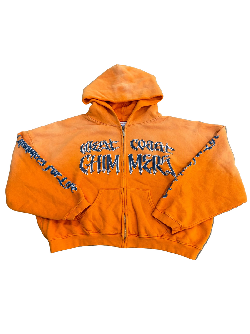 HAPPY MEMORIES DONT DIE HMDD WEST COAST CHIMMERS ZIP UP HOODIE