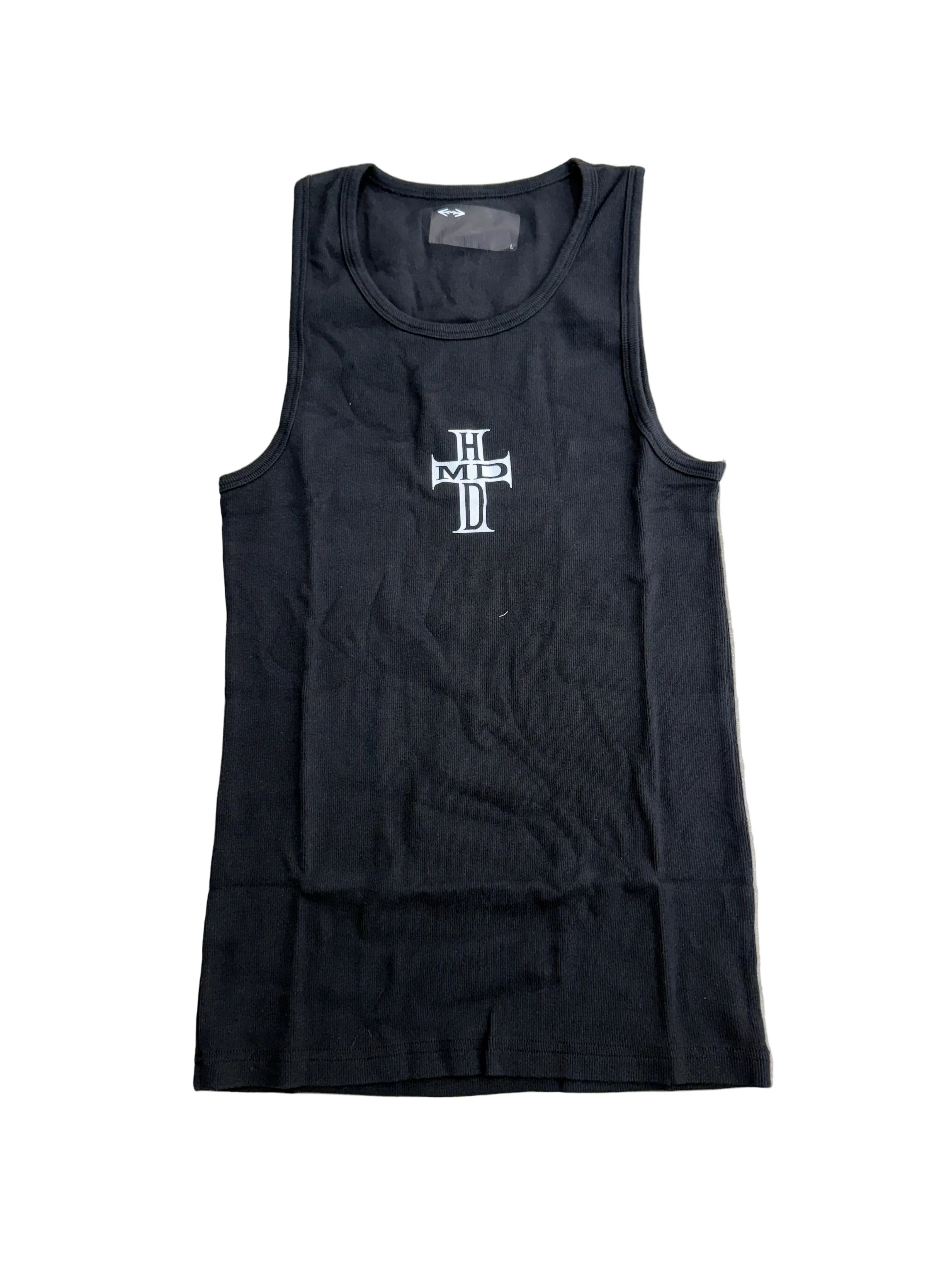 HAPPY MEMORIES DONT DIE HMDD HC BLACK TANK TOP