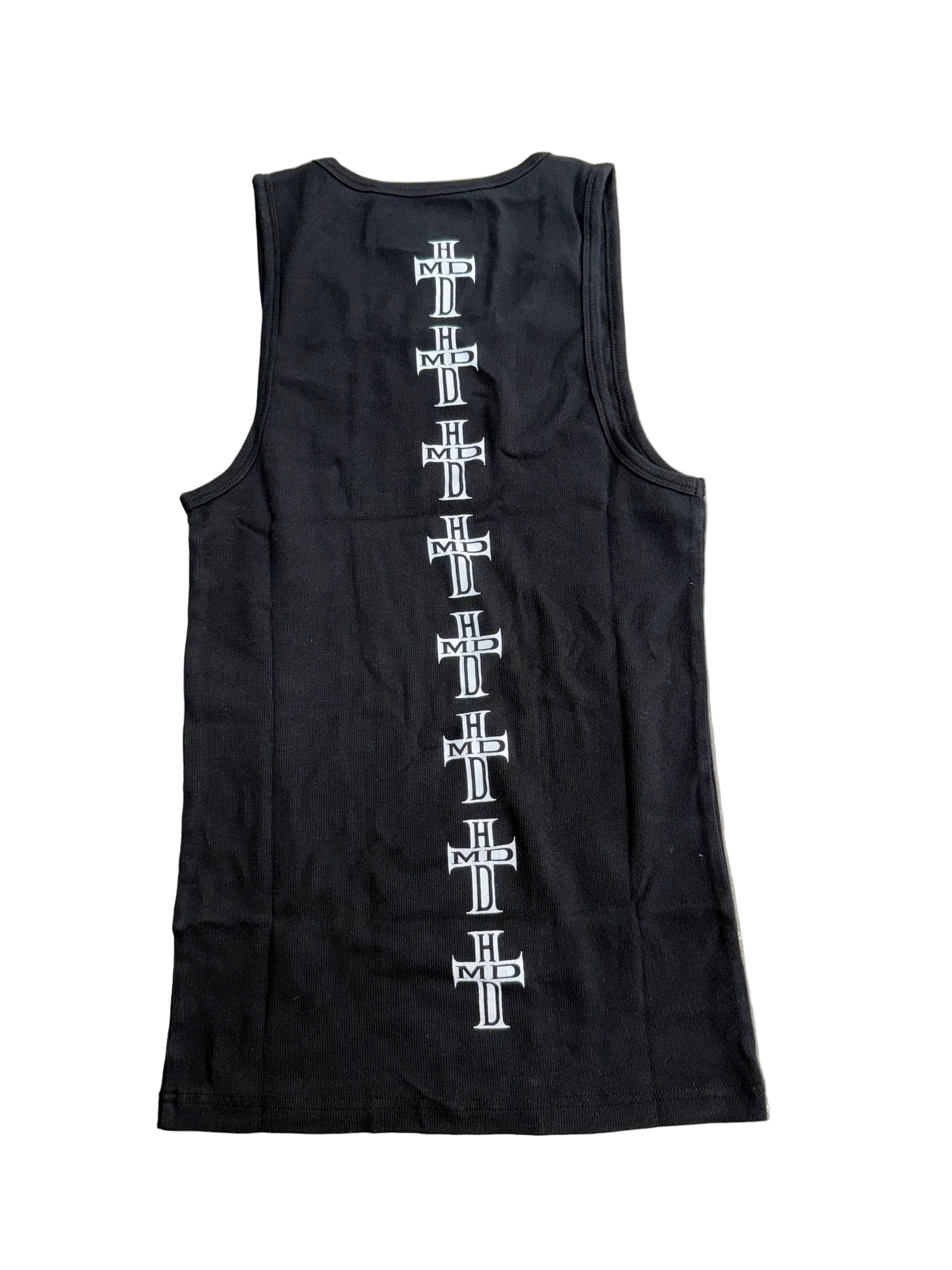 HAPPY MEMORIES DONT DIE HMDD HC BLACK TANK TOP