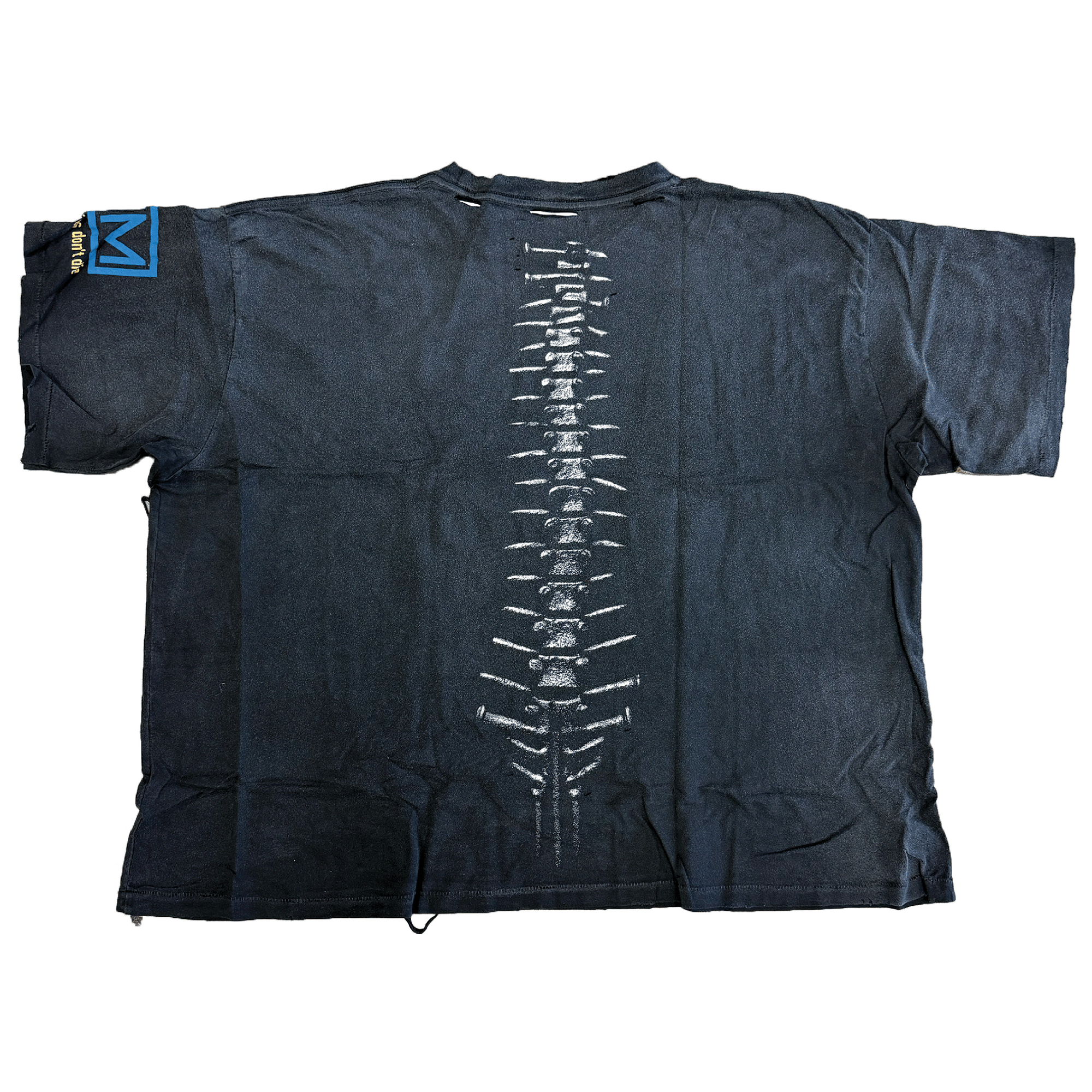 HAPPY MEMORIES DONT DIE HMDD PIM SPINE TEE