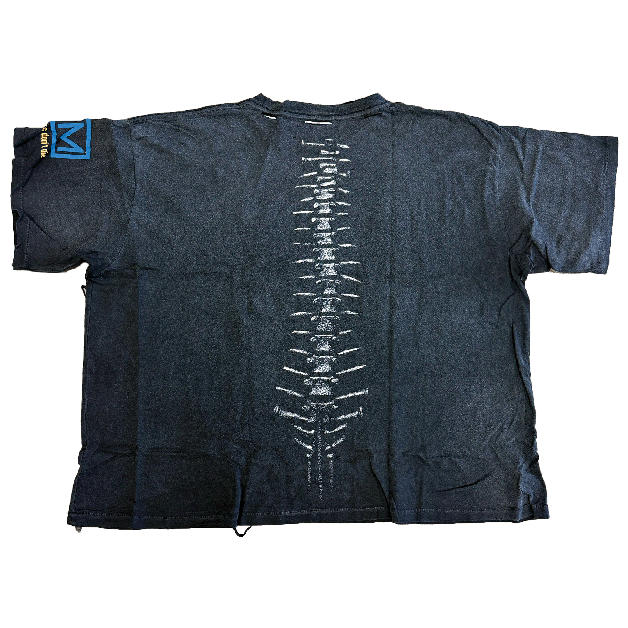 HAPPY MEMORIES DONT DIE HMDD PIM SPINE TEE