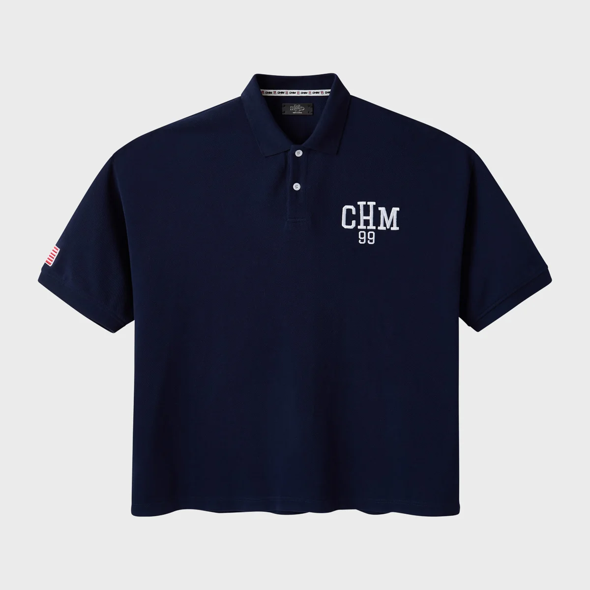 HAPPY MEMORIES DONT DIE HMDD GLO NAVY POLO