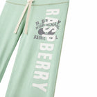 GOLD+VINTAGE GALLERY RASPBERRY HILLS SEAFOAM WOMENS SWEATPANTS