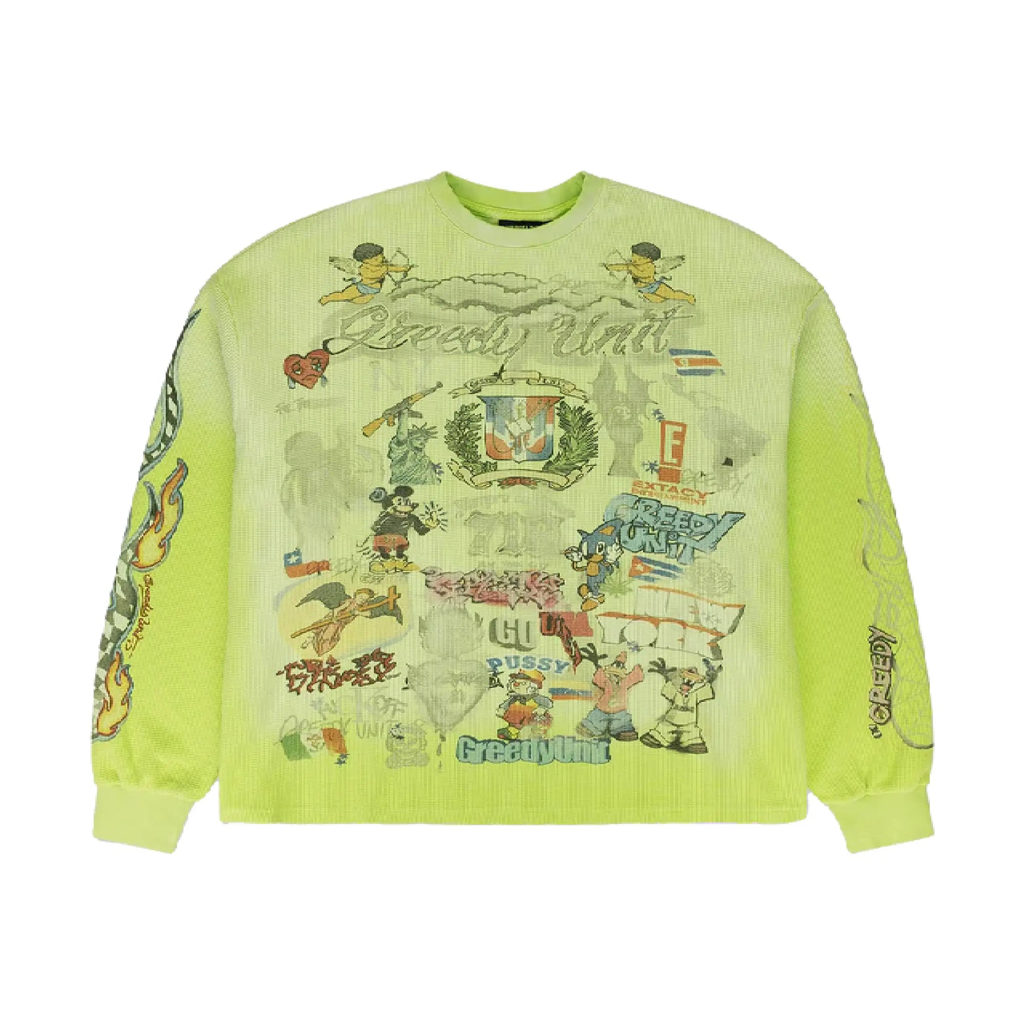 GREEDY UNIT ALL OVER PRINT THERMAL