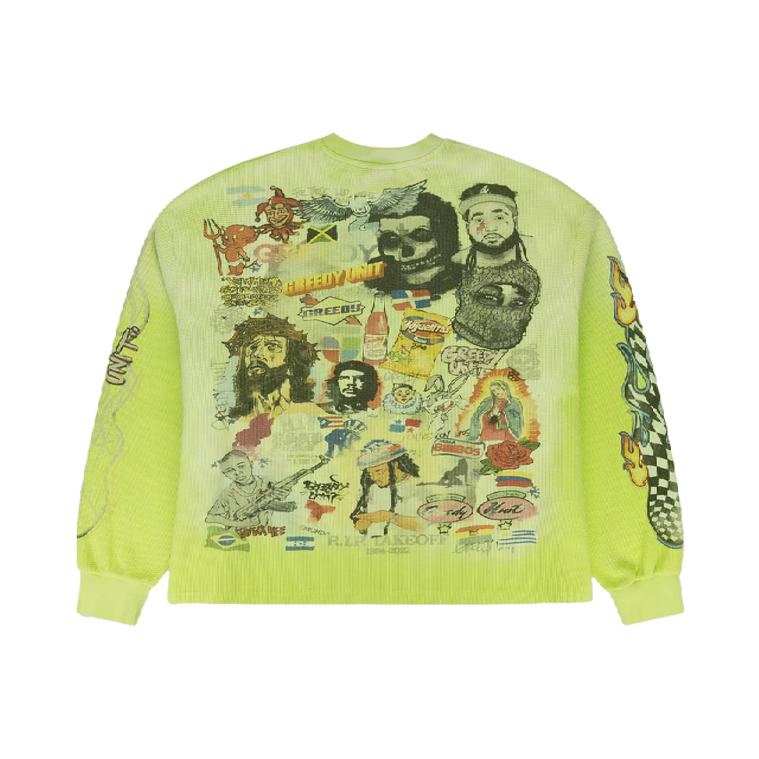 GREEDY UNIT ALL OVER PRINT THERMAL