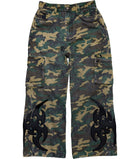 CHEW FOREVER WRATH RUBBER PATCH CARGO PANTS